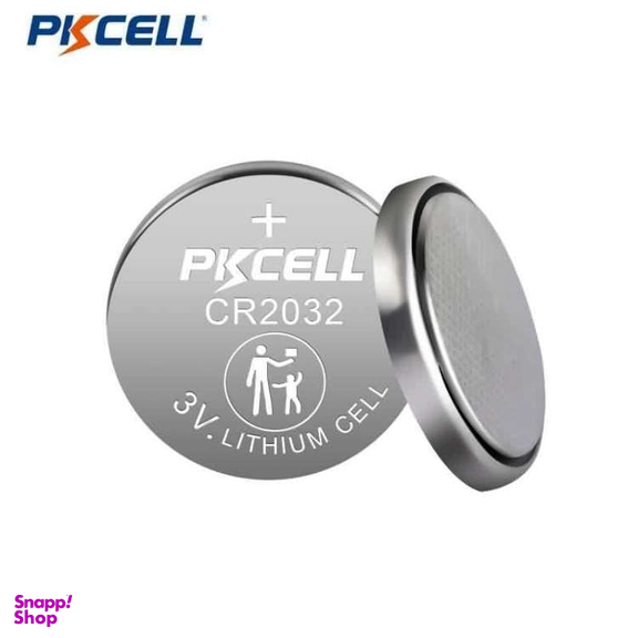 باتری سکه ای پی‌ کی سل مدل CR2032 3V Lithium Manganese بسته 2 عددی
