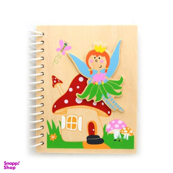 دفترچه یادداشت 60 برگ پیکاردو طرح پری کد P-DF-01-Fairy