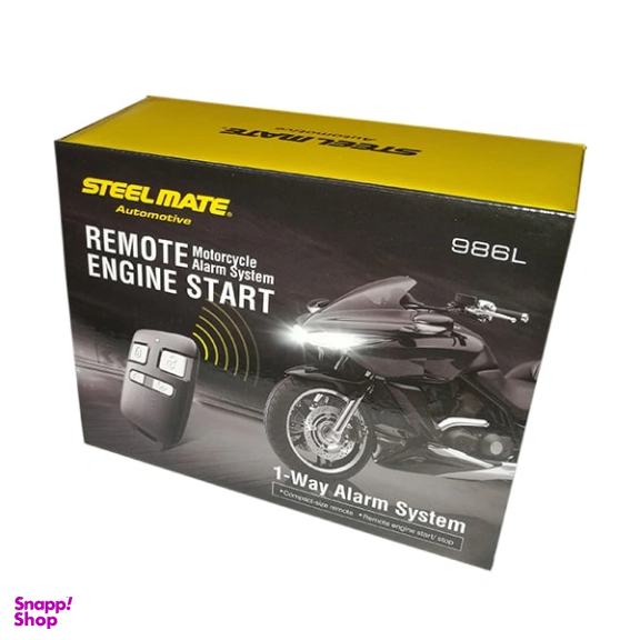 دزدگیر موتورسیکلت استیل میت مدل 986L-4