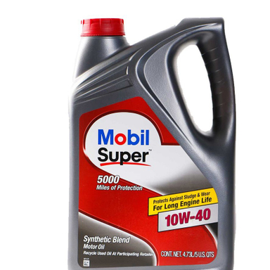 روغن موتور موبیل مدل 10W-40 حجم 5 لیتر
