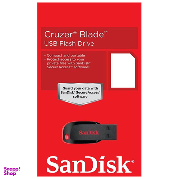 فلش مموری سن دیسک مدل Cruzer Blade CZ50 ظرفیت 64 گیگابایت