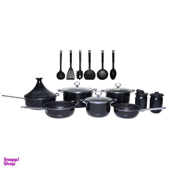 سرویس قابلمه و تابه گرانیتی 20 پارچه لیدوما مدل اکولید