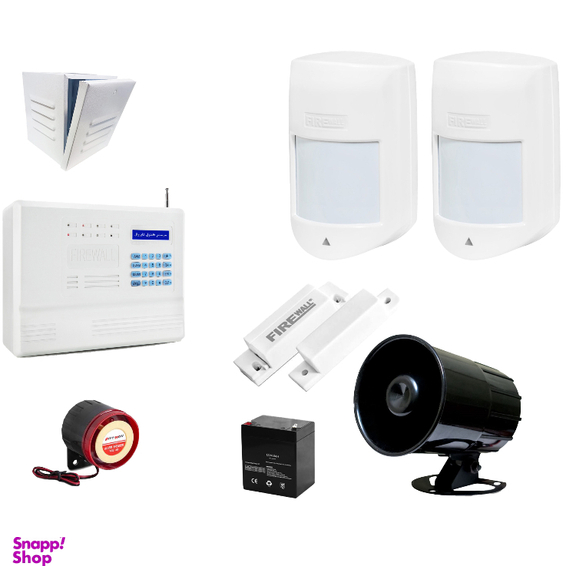 پکیج دزدگیر فایروال مدل F10 باسیم کد 210