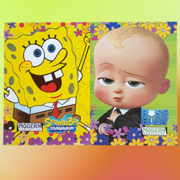 دفتر مشق 50 برگ مدرن مدل طرح برجسته اکلیلی کد 115 مجموعه 2 عددی