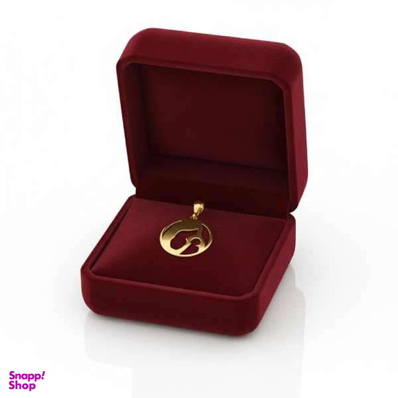 آویز گردنبند طلا 18 عیار زنانه مدل مادر و فرزند کد 1184