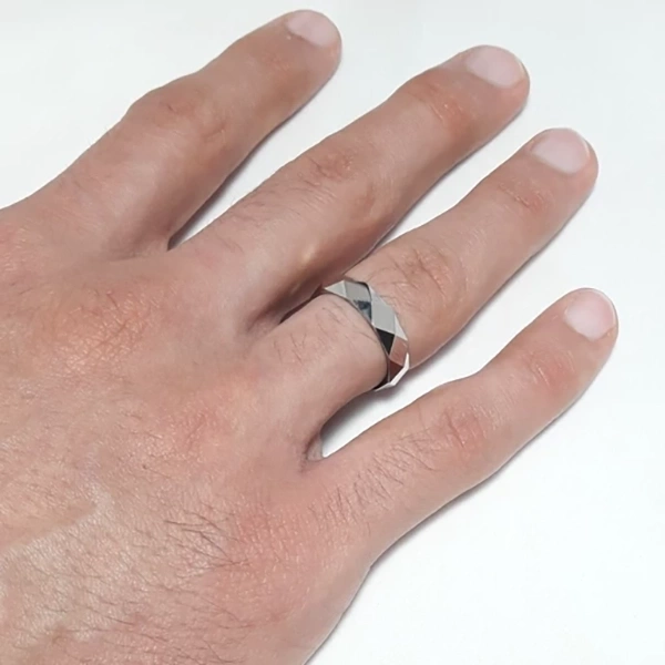 انگشتر نقره مردانه گیرا مدل G209