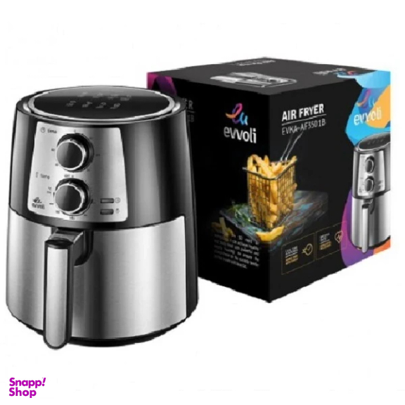 سرخ‌ کن بدون روغن ایوولی مدل EVKA-AF3501B ظرفیت 3.5 لیتر