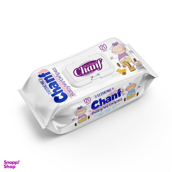 دستمال مرطوب کودک چانف مدل اکونومی