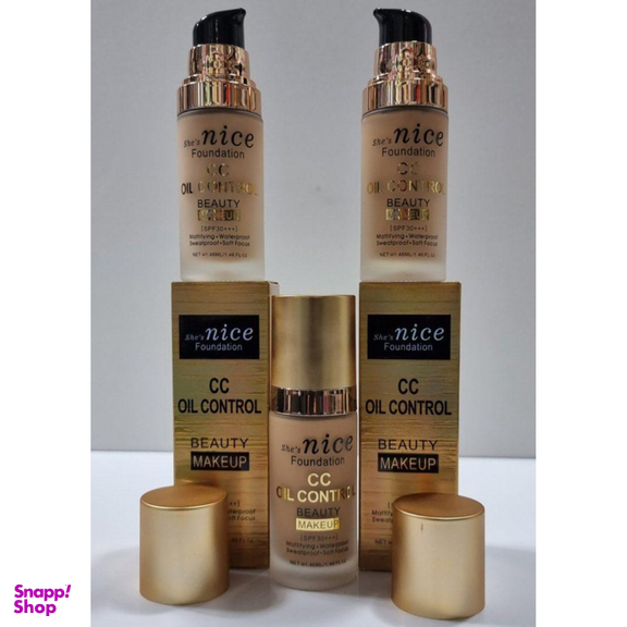 کرم پودر نایس مدل CC با SPF 30 شماره 103
