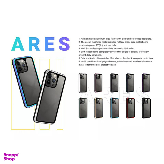 کاور کی-زد دو مدل Ares مناسب برای گوشی موبایل اپل iPhone 15 Pro Max