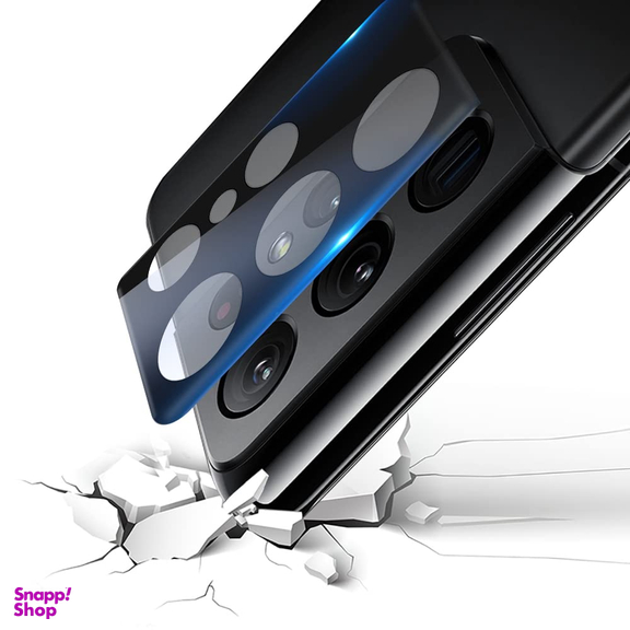 محافظ لنز دوربین اپیکوی مدل 3D مناسب برای گوشی موبایل سامسونگ Galaxy S21 Ultra