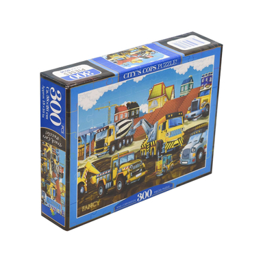 پازل 300 قطعه فنسی طرح ماشین ساختمانی