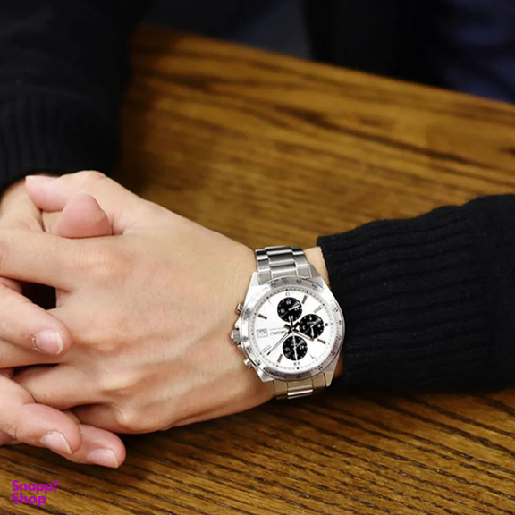ساعت مچی عقربه‌ای مردانه کوارتز کرنوگراف سیکو مدل SBTR039