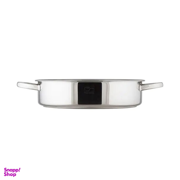 تابه پارس استیل مدل کف سه لایه 240 سایز 24 سانتی‌ متر
