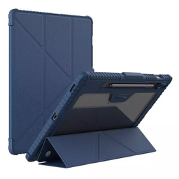 کیف کلاسوری نیلکین مدل Camshield Bumper Flip Folding مناسب تبلت سامسونگ Galaxy Tab S9 Fe Plus