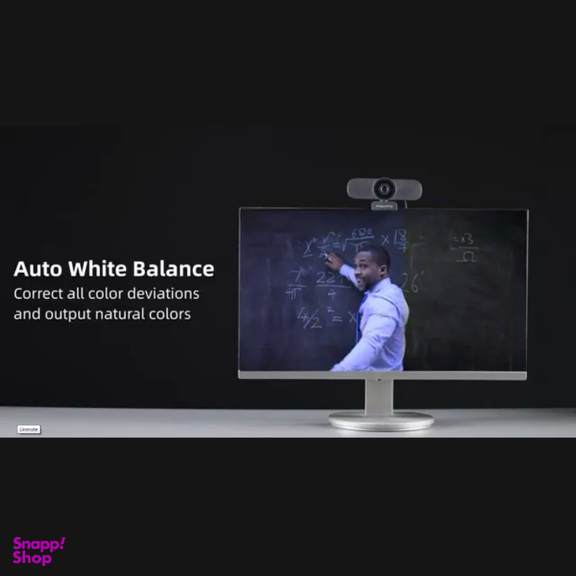 وب کم پاویفو مدل 4K AI Auto-Framing With Remote Control