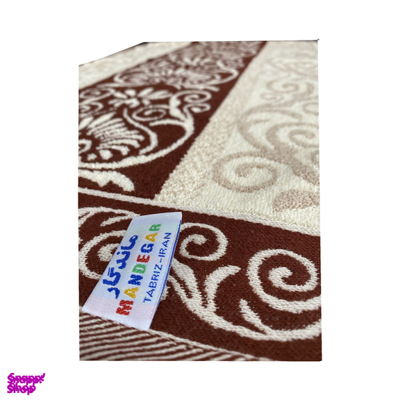 حوله دستی ماندگار مدل گلیم سایز 40×73 سانتی متر