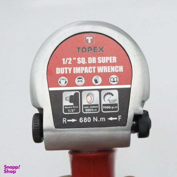 آچار بکس بادی تاپکس مدل YP-TPI-H680N-1/2-680N.m