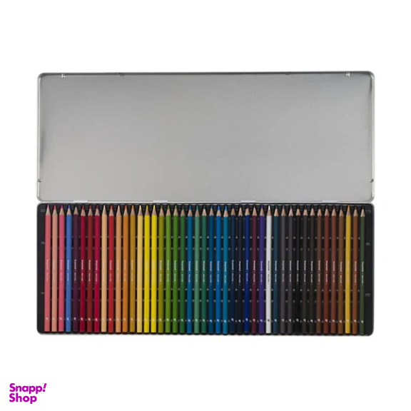 مداد رنگی 45 رنگ برونزیل مدل جعبه فلزی Bruynzeel 60312903 Parrot Set