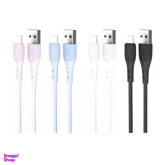 کابل دیتا USB به Lightning ایکس او مدل NB159 طول 1.2 متر