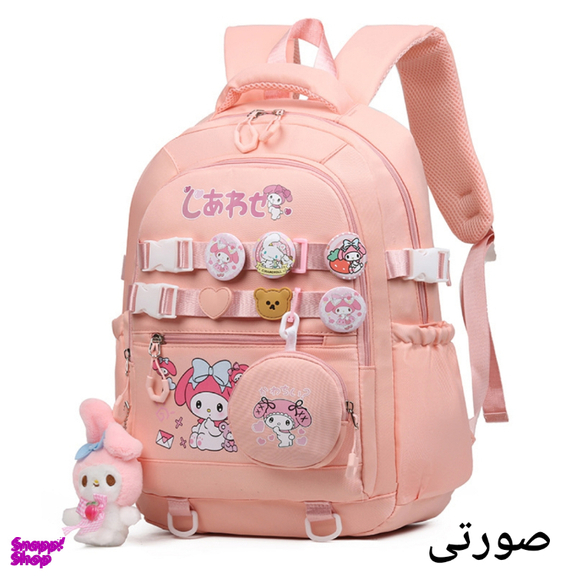 کوله پشتی فانتزی طرح سینامورال عروسک دار کد 30362