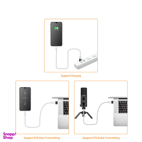 مبدل Type-C به USB کامیکا مدل CVM-USBC-A