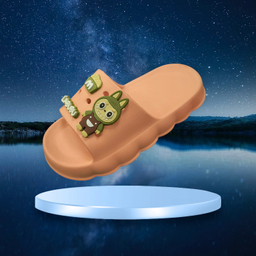 دمپایی زنانه زیتون مدل ویدا لبوبو ویانزا رنگ کالباسی