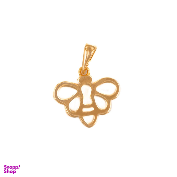 آویز گردنبند طلا 18 عیار زنانه طلاجات طرح پروانه