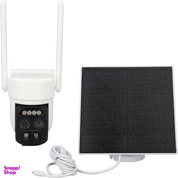 دوربین مداربسته بی سیم تحت شبکه طرح پنل خورشیدی مدل 132