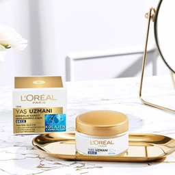 کرم ضد چروک و مرطوب کننده شب لورآل مدل YAS UZMANI حجم 50 میلی لیتر