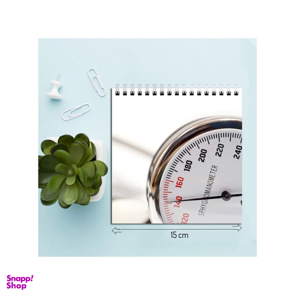 دفتر طراحی 60 برگ طرح دستگاه فشارسنج کد 6022987