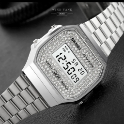 ساعت مچی دیجیتال زنانه اسکمی مدل 1808Silver