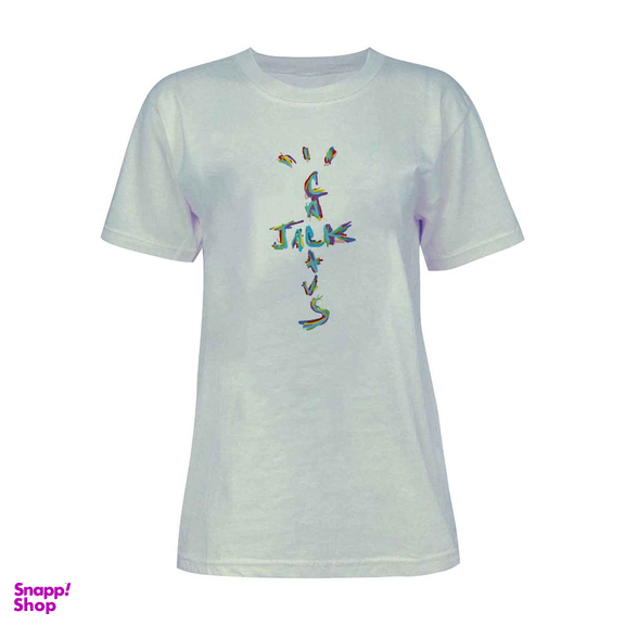 تیشرت آستین کوتاه مردانه مدل cactus کد A66 رنگ طوسی