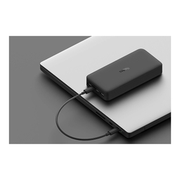 پاور بانک شیائومی مدل Redmi با ظرفیت 20000mAh با کابل MicroUSB رنگ مشکی