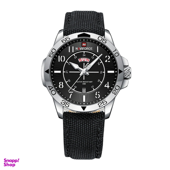 ساعت عقربه ای مردانه نیوی فورس مدل NF9204SBB
