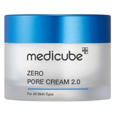 کرم کنترل منافذ و آبرسان قوی پوست مدی کیوب مدل Zero Pore حجم 50 میلی لیتر