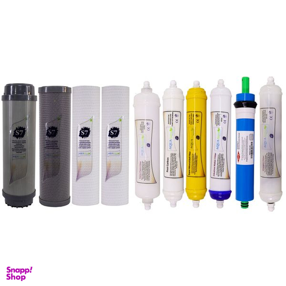 فیلتر دستگاه تصفیه آب آکوآ اسپرینگ مدل F-S7-H10A مجموعه 10 عددی