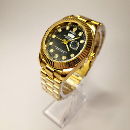 ساعت مچی عقربه ای طرح رولکس مدل دیت جاست کد 1006