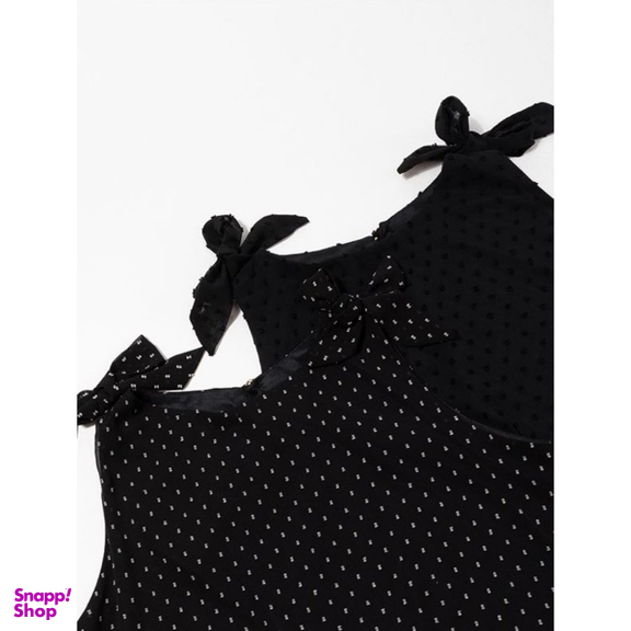 تاپ زنانه برنس مدل 60100 رنگ سفید مشکی