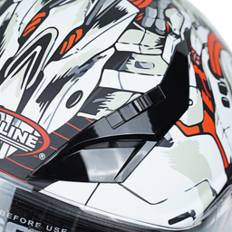 کلاه کاسکت فک متحرک ردلاین مدل 939 Red Luse به همراه کاور