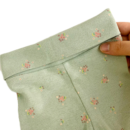 شلوار راحتی نوزادی مدل گل دار کمر پهن