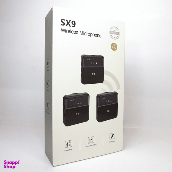 میکروفون یقه ای مدل SX9 مجموعه 3 عددی