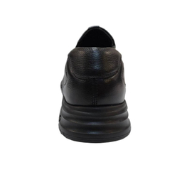 کفش طبی مردانه چرم ریباری مدل R77 رنگ مشکی