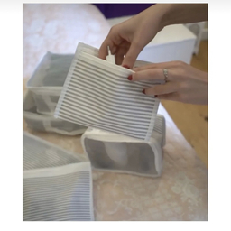 نظم دهنده ساک و چمدان مدل PARCA VALIZ بسته 6 عددی