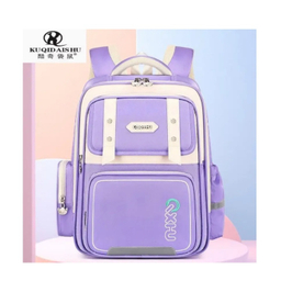 کوله پشتی مدرسه مدل فانتزی دوبند چرمی کد m0473