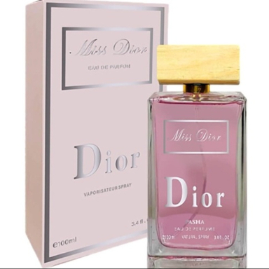 ادو پرفیوم زنانه پاشا مدل Miss Dior Pasha حجم 100 میلی‌ لیتر