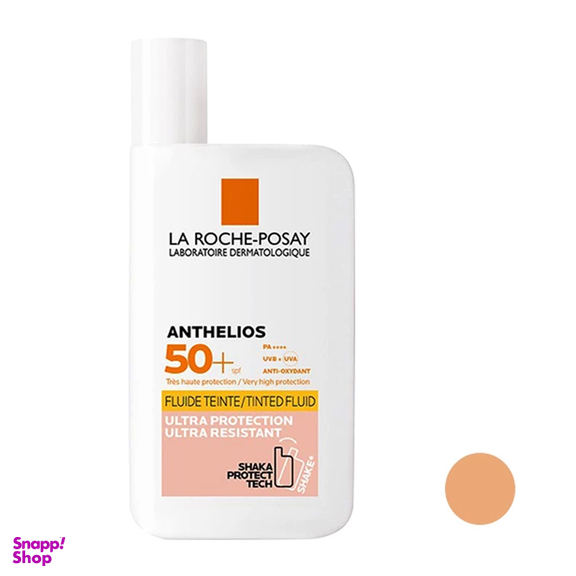فلوئید ضد آفتاب رنگی لاروش پوزای مدل Tinted Fluid با SPF50 حجم 50 میلی لیتر