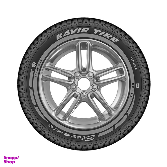 لاستیک خودرو کویر تایر مدل KB12 سایز 165/65/13 - تک حلقه
