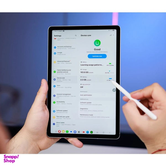 تبلت 10.9 اینچ سامسونگ مدل Galaxy Tab S10 FE Wi-Fi ظرفیت 256 گیگابایت رم 12 گیگابایت