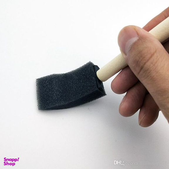 ابزار سفالگری به گز مدل تامپون سر تخت مجموعه 3 عددی